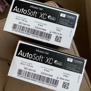 Tandem Autosoft infusion sets (2 boxes x 10 per box)